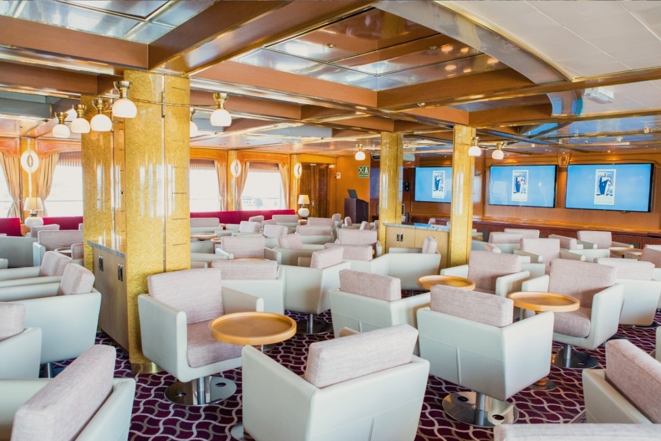 Круизы на Южный полюс, лайнер Си Спирит. Салон для презентаций ||6