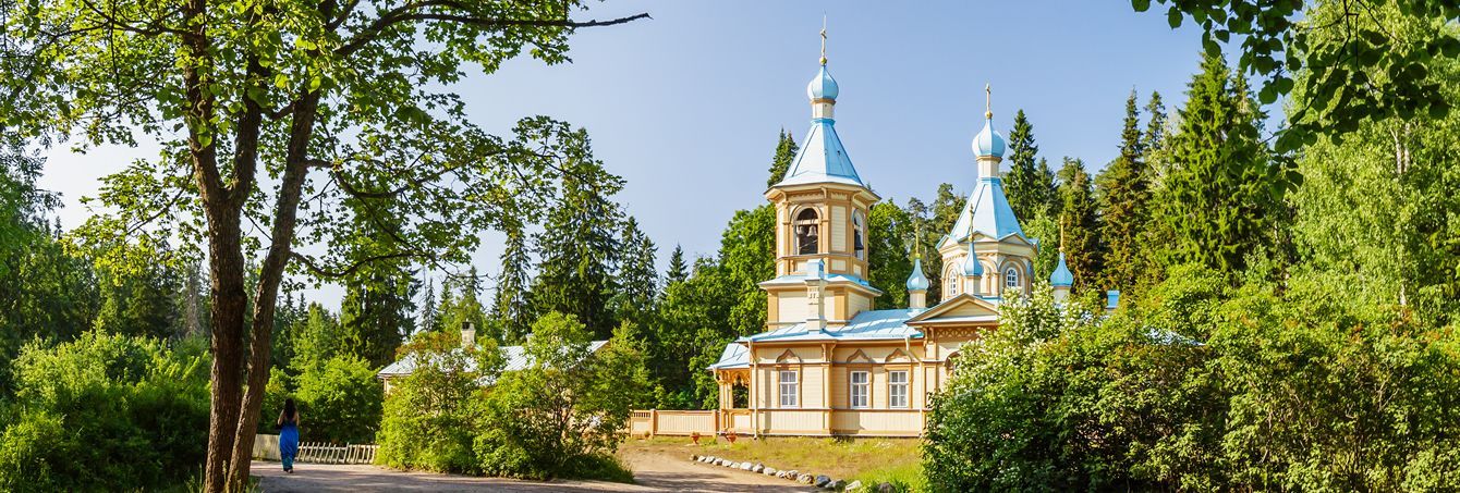 Круиз на остров Валаам из Петербурга, теплоход "Георгий Чичерин"