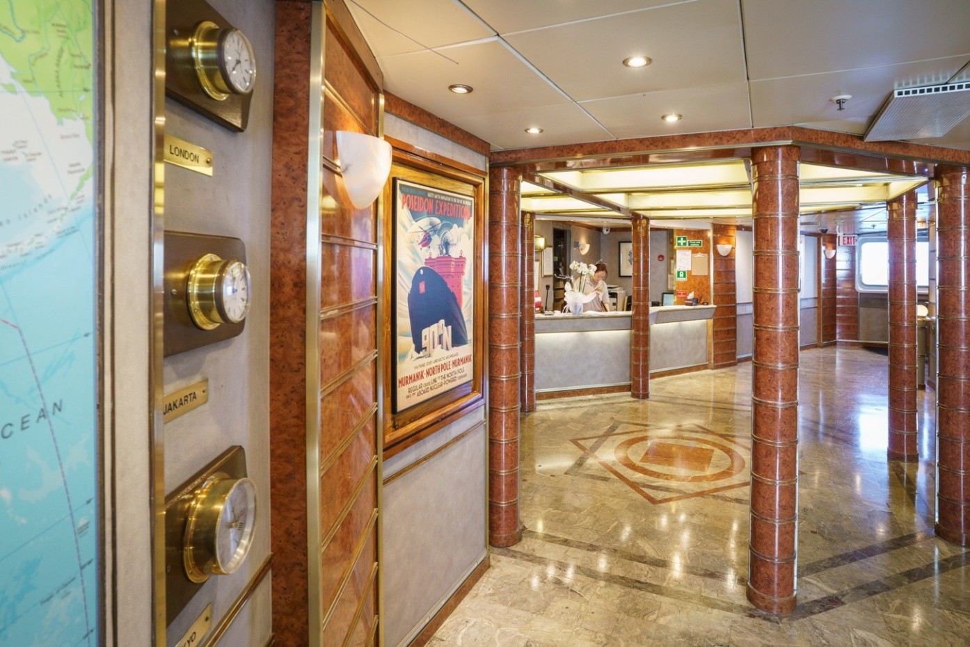 Круизы на Южный полюс на Си Спирит. Ресепшен ||7