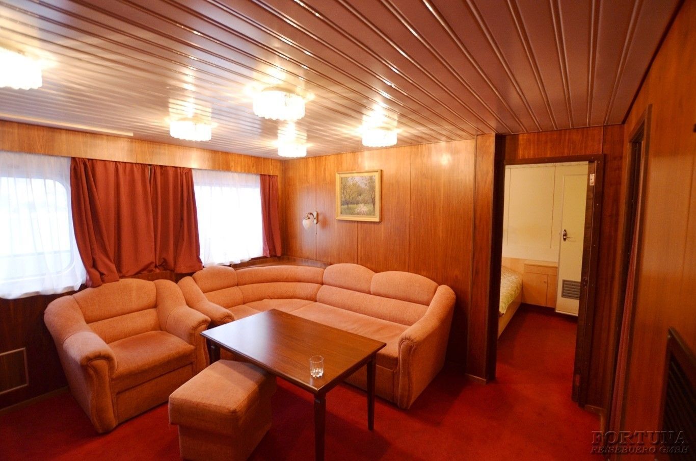 ТХ Георгий Чичерин. Каюта: Люкс двухкомнатный ||6