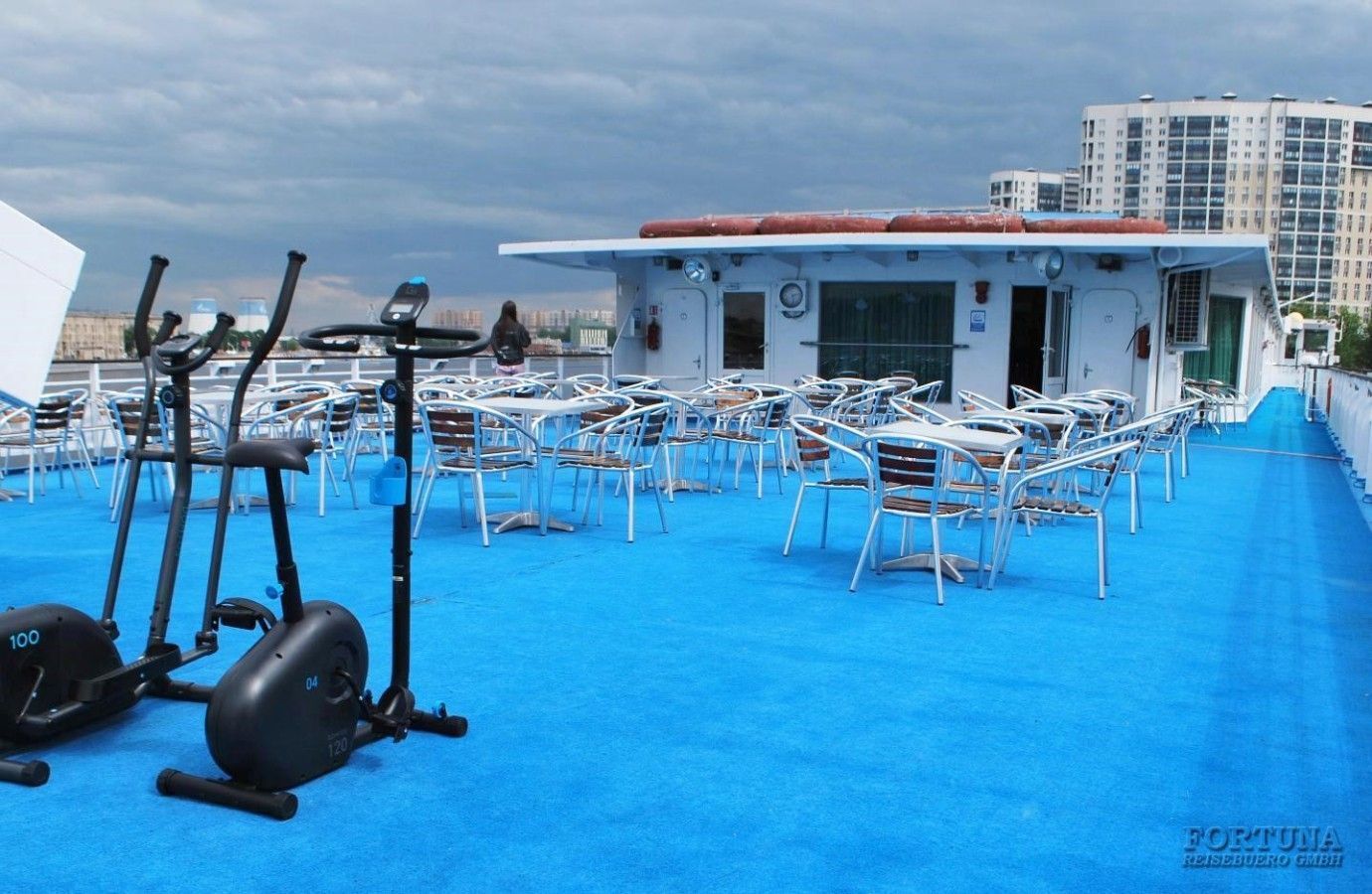 Речные круизы. Тх Волга Стар, Солнечная палуба ||3