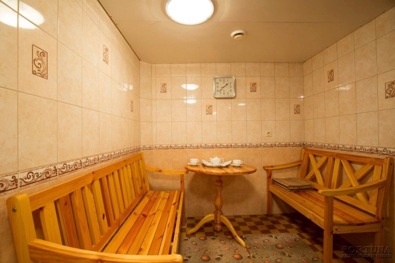 Круизы по России. Теплоход Георгий Чичерин. Сауна ||4