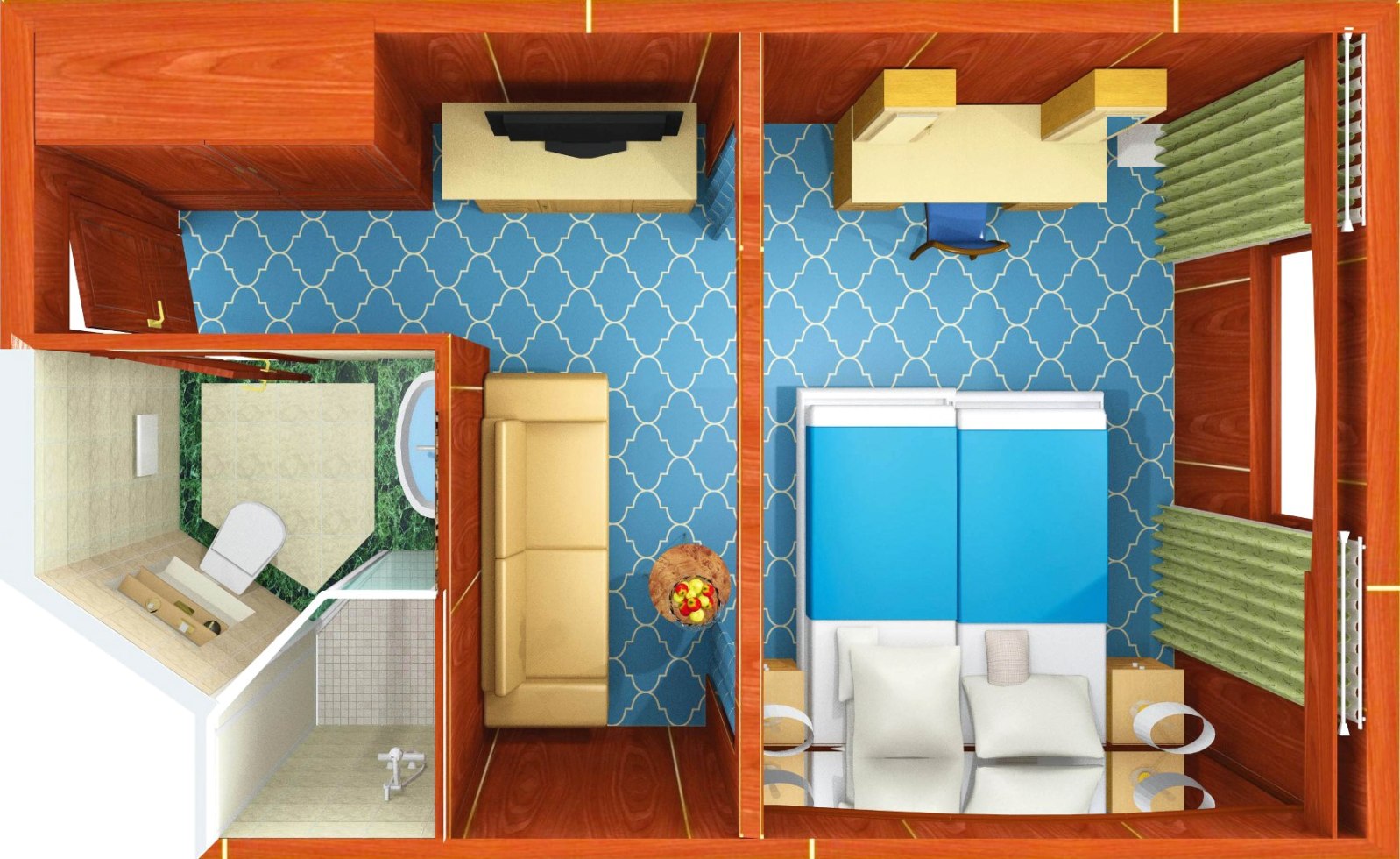 Си Спирит – судно премиум-класса. Каюты Классик-схема ||11