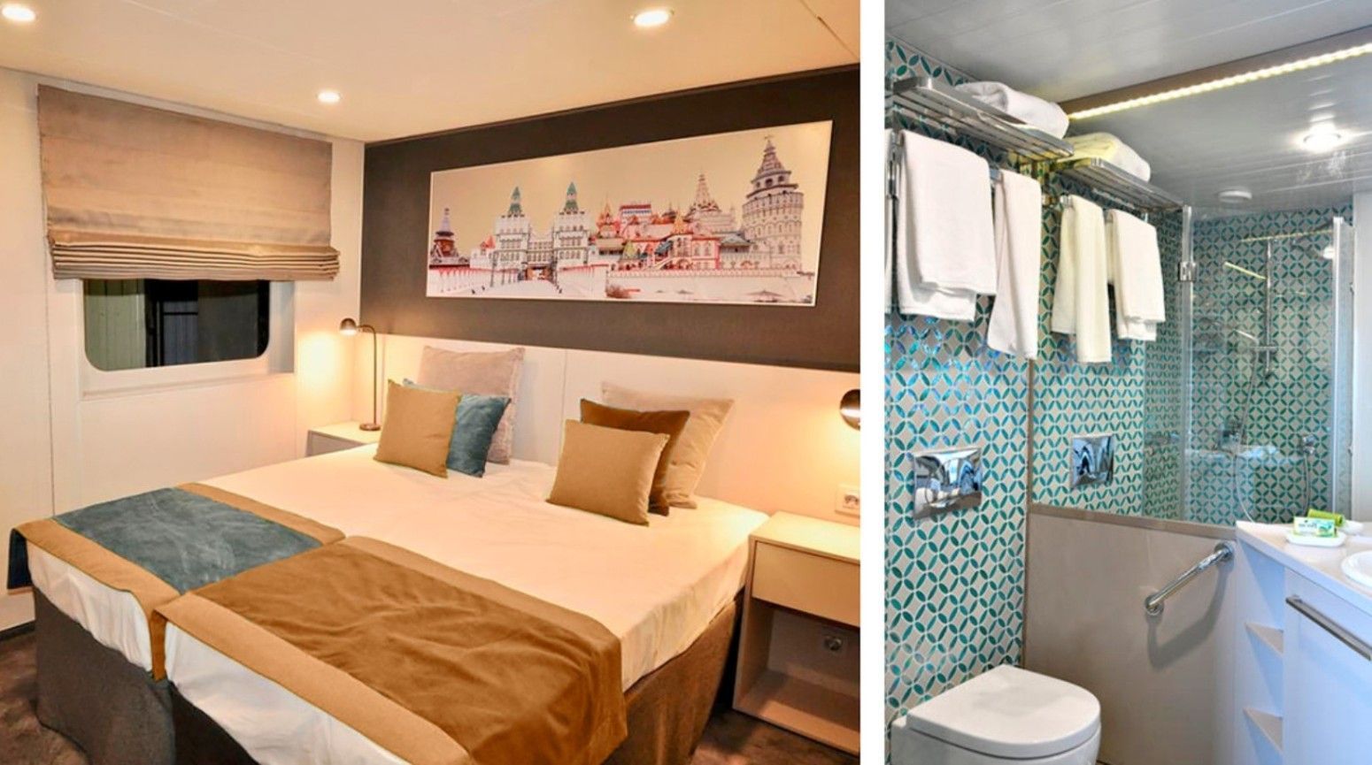 Теплоход Александра. Комфорт Премиум 2М ||8