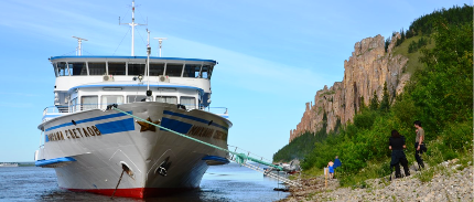 “Якутск - Ленские столбы - Якутск“ - 46 часов, теплоход "Демьян Бедный"