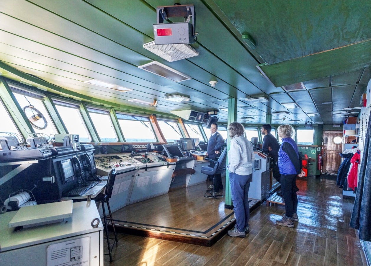 Круизы на Южный полюс, лайнер Си Спирит. Капитанский мостик ||8
