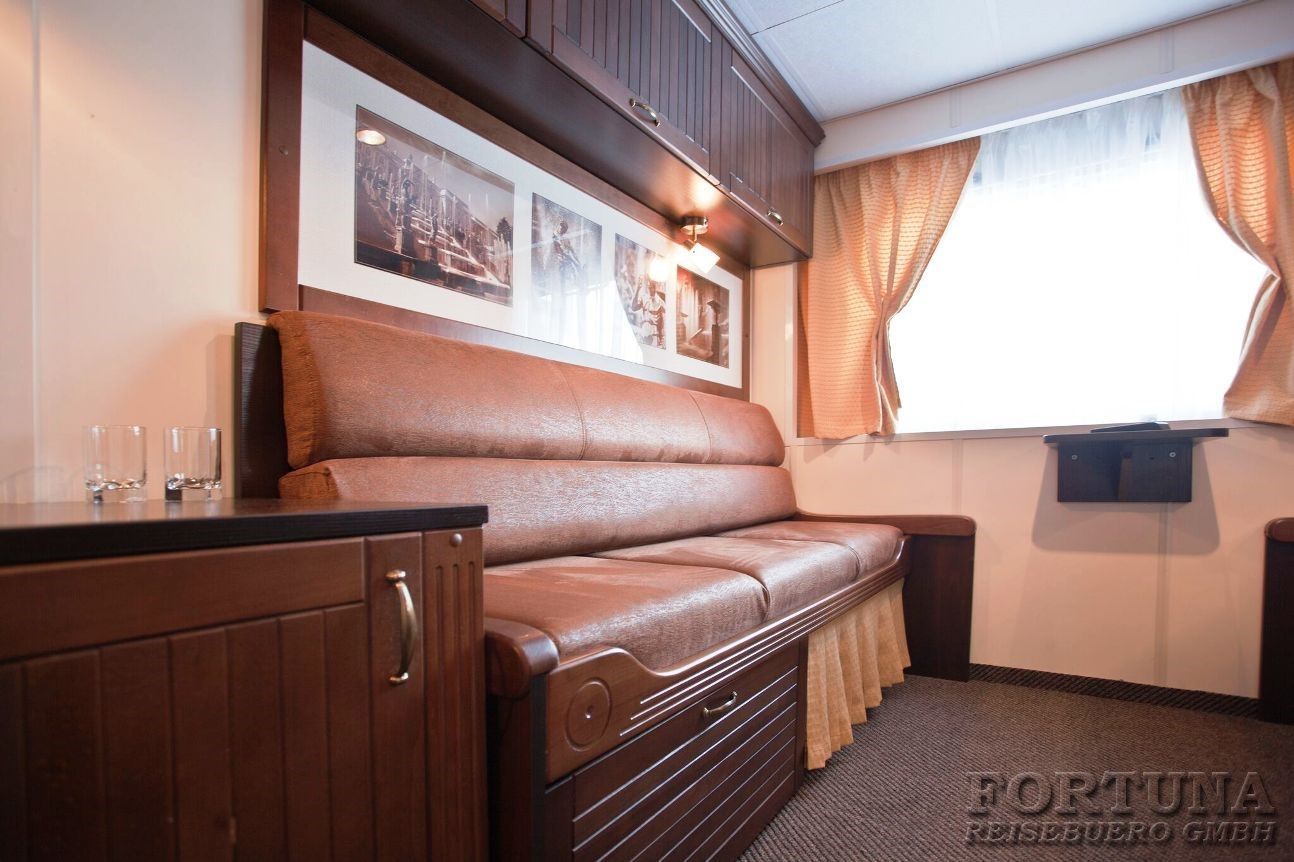 Теплоход Волга Стар. Каюты Стандарт 2М ||9