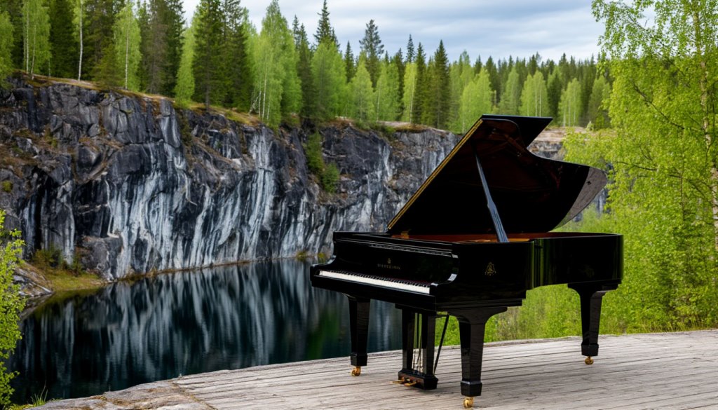 Рояль в каньоне, Рускеала