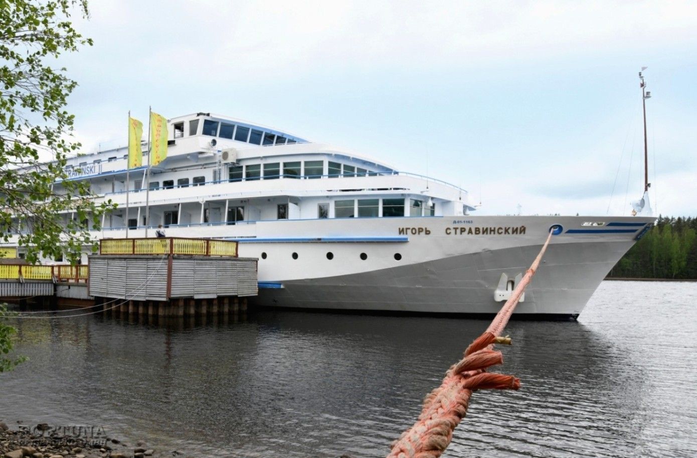 Круиз из Нижнего Новгорода в Москву, теплоход "Игорь Стравинский"