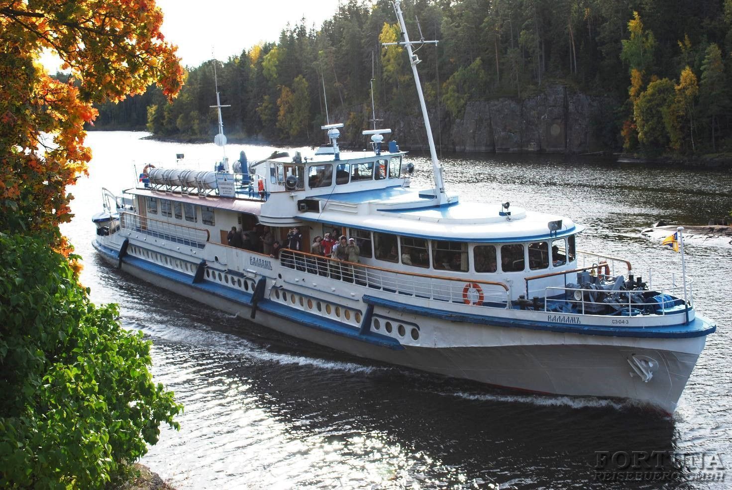 Круиз на Валаам, теплоход "Ленин", сезон 11