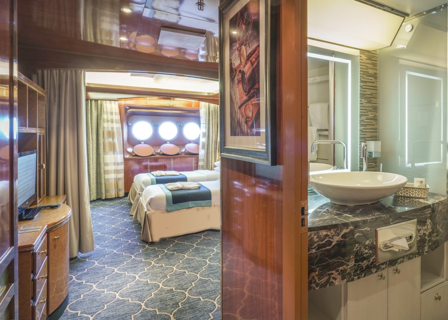 Си Спирит – судно премиум-класса. Каюты Стандарт