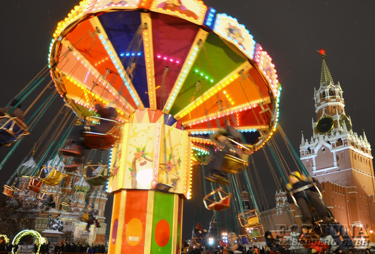 Новый Год и Рождество в Москве