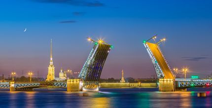 Ночной Петербург + Прогулка на теплоходе под разводку мостов