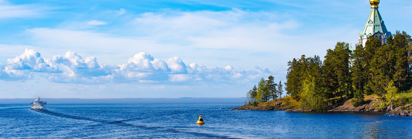 Круиз на остров Валаам из Петербурга теплоход "Георгий Чичерин"