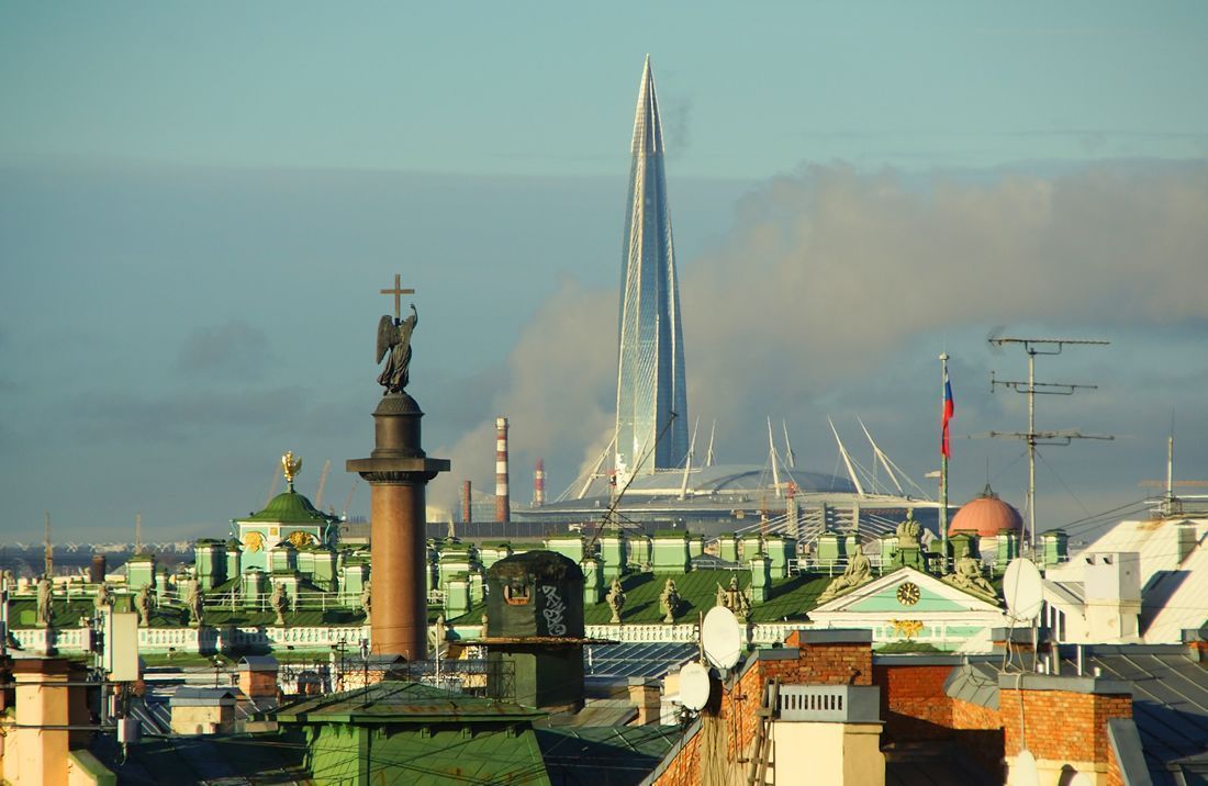 Лахта Центр в Санкт-Петербурге - новая достопримечательность города 