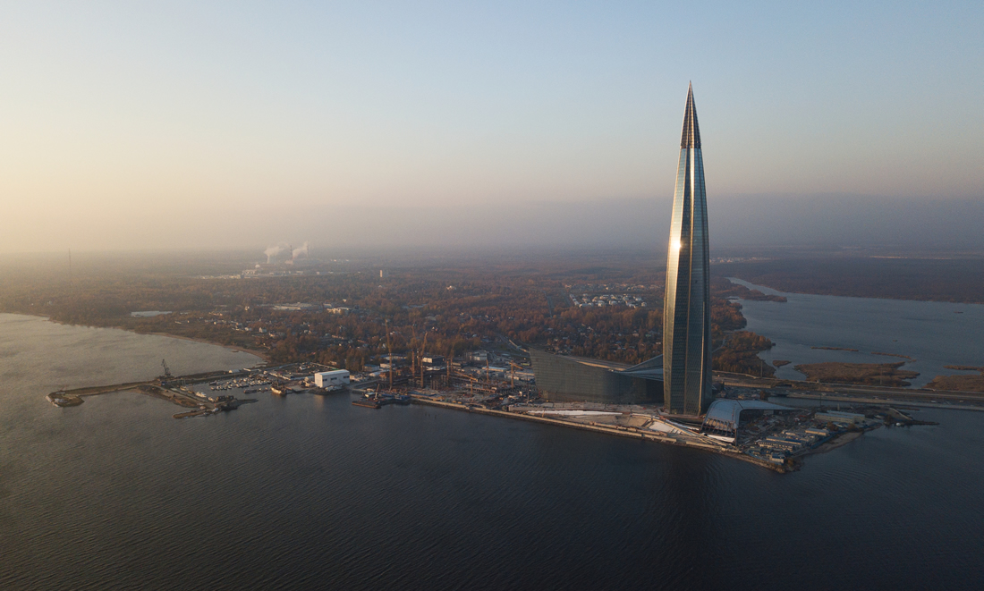 Лахта Центр в Санкт-Петербурге - новая достопримечательность города 