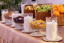 Гостиница Охтинская 3* в Санкт-Петербурге. Ресторан