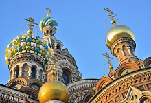 "Три собора" - Казанский, Исаакиевский и Спас-на-Крови