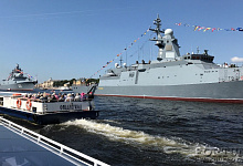 ВМФ Водная прогулка "МОЩЬ РОССИЙСКОГО ФЛОТА". Экскурсия по Неве - корабли