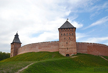 Новгородский кремль — Великий Новгород на реке Волхов