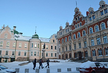 Тур в Выборг на масленицу. Ратушная площадь в Выборге