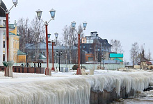 Петрозаводск зимой. Карелия
