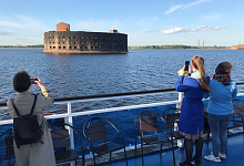 Форты Кронштадта. Морская экскурсия. Форт Александр I "Чумной"