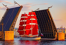 Выпускной Алые паруса, Санкт-Петербург