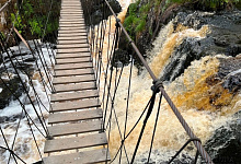 Водопады Ахинкоски, Сортавала, Респ. Карелия