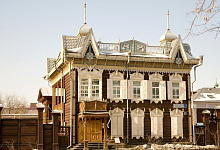 Иркутск. "Кружевной" дом купцов Шастиных - Дом Европы