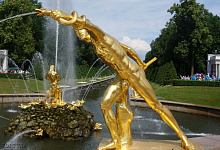 Нижний парк Петергофа, Большой каскад