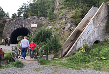 Тур: Кругобайкальская железная дорога КБЖД. 3 Станция: ручей Кикирей 123 kм