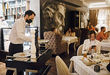 Гостиница Хистори 5*, ресторан. Иркутск, Сибирь