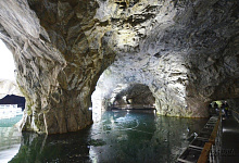 Рускеала, Карелия. Экскурсия в подземные штольни в мраморном каньоне парка