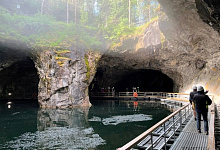 Рускеала, Карелия. Экскурсия в подземные штольни