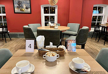 Отель-гостиница Дом паломника Валаам Зимняя. Трапезная