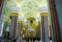 Собор Петра и Павла в Петропавловской крепости Санкт-Петербурга