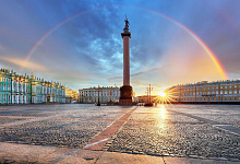 Осенний тур в Санкт-Петербург, школьные группы. Дворцовая площадь