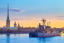 Водная прогулка по Неве "Парад военных кораблей" ВМФ в Петербурге