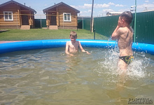 РЫБОЛОВНО-ОХОТНИЧЬЯ база МАЯК на РАСКАТАХ Астрахань. Бассейн