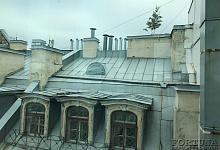 Вид с крыши дома Зингера, Ст. Петербург