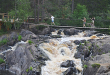 Водопады Ахинкоски, Сортавала, Респ. Карелия