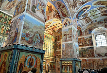 Свято-Троицкий Александро-Свирский мужской монастырь в деревне Старая Слобода