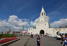 Казанский кремль. Спасская башня