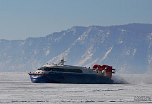 Байкал зимой. Экскурсия на хивусе по льду Бакала до КБЖД