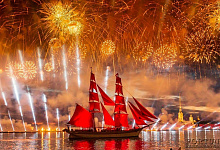 Выпускной Алые паруса, Санкт-Петербург