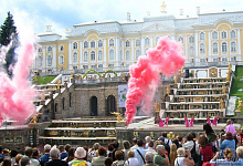 Праздник ФОНТАНОВ в Петергофе