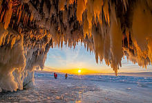 Тур-круизы по зимнему Байкалу. Иркутск, Сибирь