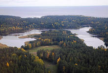 Ладога, вид с высоты птичьего полета