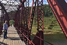 Тур: Кругобайкальская железная дорога КБЖД. 4 Станция: Половинная 110 км